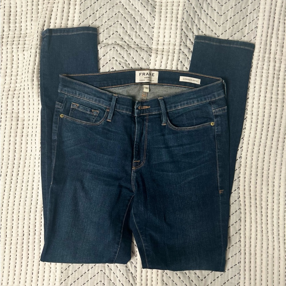 Frame Denim Women's Indigo Skinny Jeans